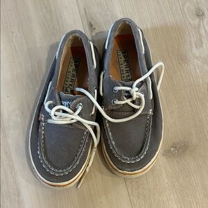 Sperry Kids Moccasins in Gray